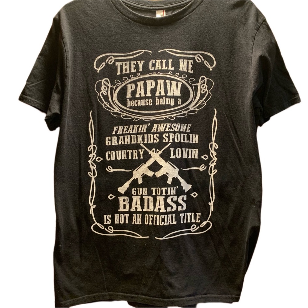 🔵 Black T-shirt Large